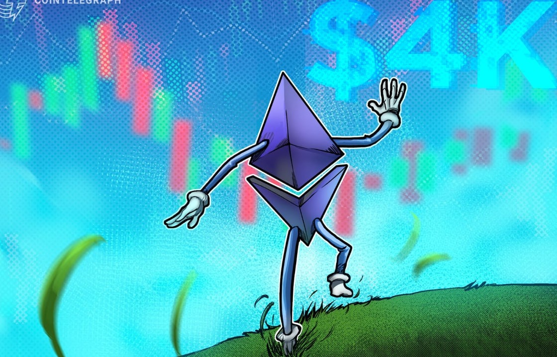 Ether fiyatı Aralık 2024’ten bu yana ilk kez 4.000 doları aştı