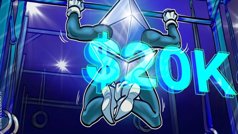 Ether fiyat hedefi şimdi 20.000$ olarak belirlendi, ETH ‘1-2 hafta içinde’ tüm zamanların en yüksek seviyesine hazırlanıyor