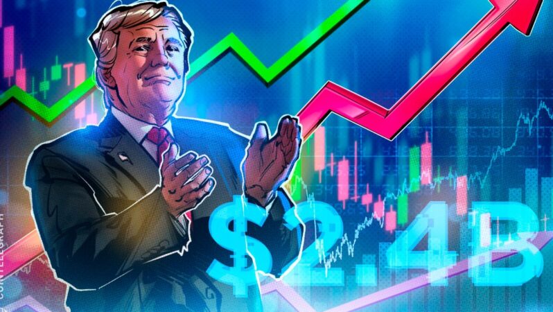 Trump’ın kripto girişimleri 2022’den bu yana 2,4 milyar dolar kazandırdı: Rapor