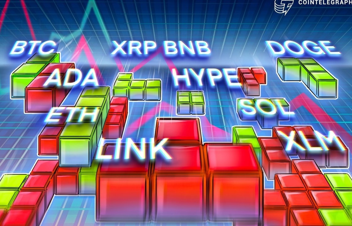 Fiyat Tahminleri 20/08: BTC, ETH, XRP, BNB, SOL, DOGE, ADA, LINK, HYPE, XLM