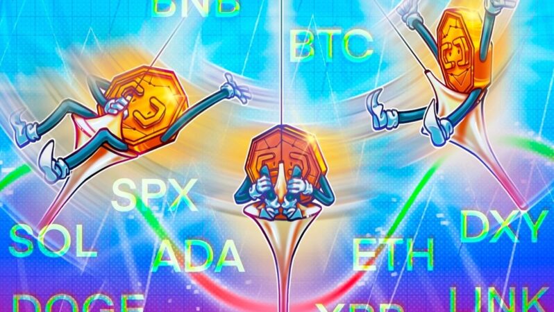 Fiyat Tahminleri 25/08: SPX, DXY, BTC, ETH, XRP, BNB, SOL, DOGE, ADA, LINK