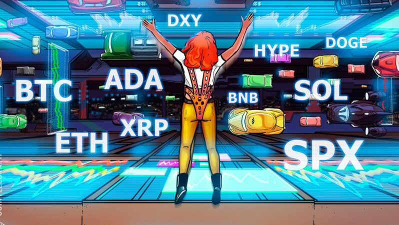 Fiyat Tahminleri 10/6: SPX, DXY, BTC, ETH, XRP, BNB, SOL, DOGE, ADA, HYPE