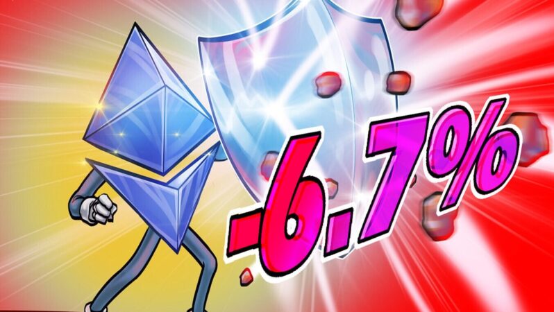 ETH, Kripto ‘Kara Pazartesi’ Sonrası %6,7 Düştü, Altcoinlere Göre Daha Dayanıklı