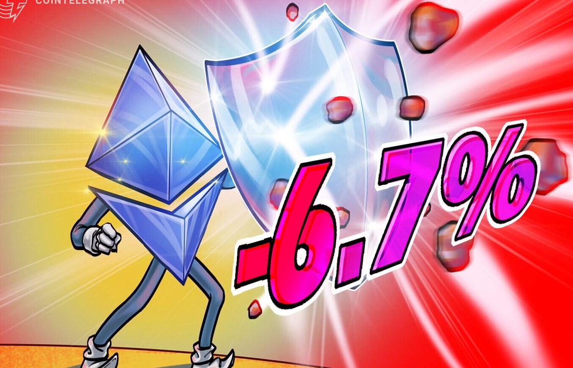 ETH, Kripto ‘Kara Pazartesi’ Sonrası %6,7 Düştü, Altcoinlere Göre Daha Dayanıklı