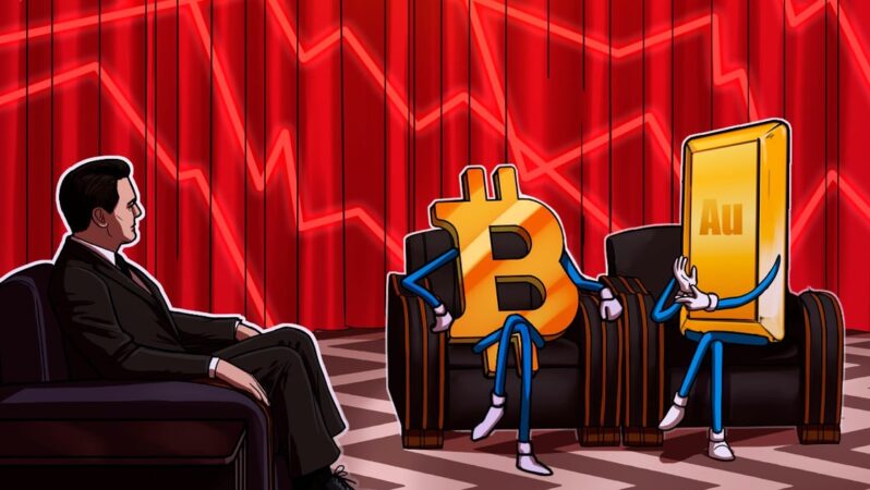 JPMorgan: Bitcoin için ‘68.000 Dolar Çok Düşük’ Altınla Karşılaştırıldığında, BTC ve Hisseler Yeniden Düşüşte