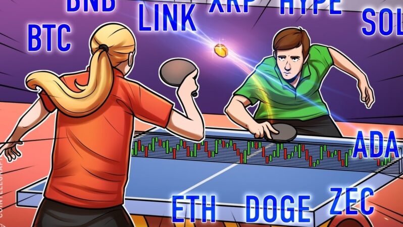 Fiyat Tahminleri 11/7: BTC, ETH, BNB, XRP, SOL, DOGE, ADA, HYPE, LINK, ZEC